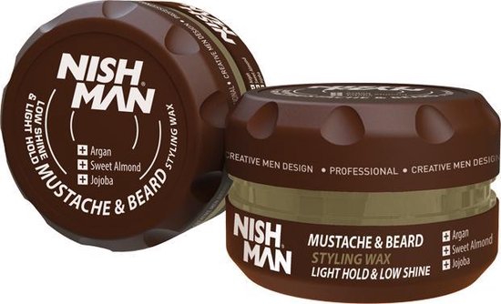Matte Styling Mustache & Beard Styling Wax Light Hold & Low Shine Pomade 100ml