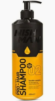 Nishman Pro-hair Shampoo Keratin Complex 400 ml