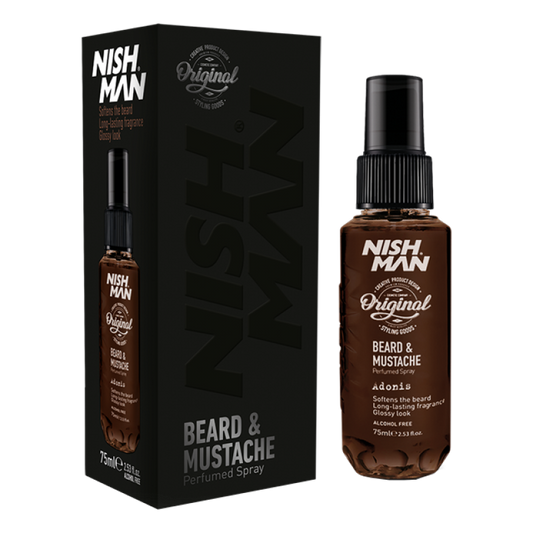 Nishman Beard & Mustache Perfumed Spray Adonis 75ml