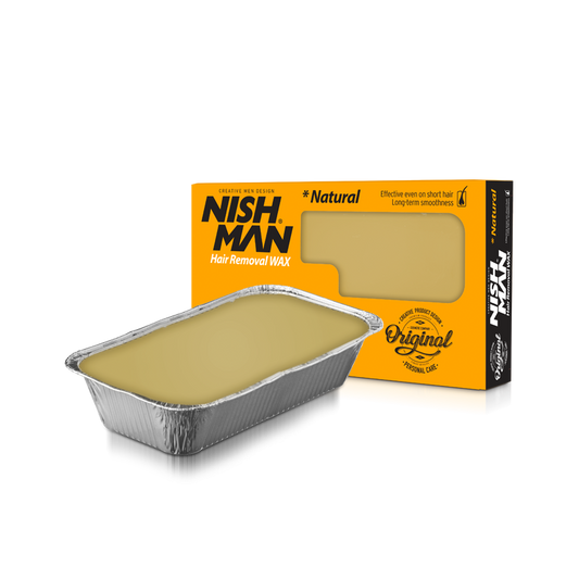 NISHMAN PROFESSIONAL DEPILATORY HARD WAX NATURAL