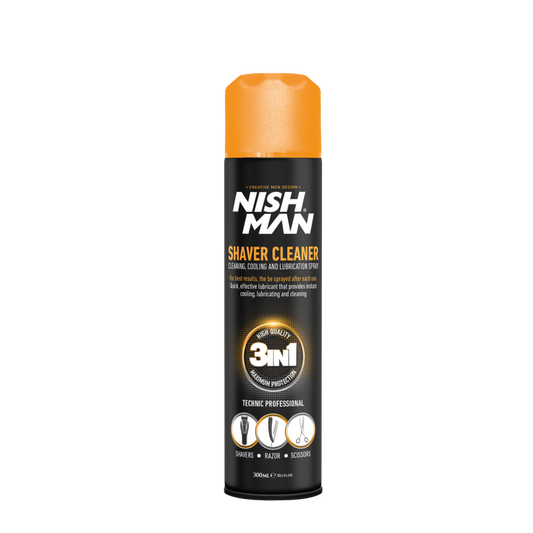 Nishman Shaver Cleaner Spray 3 in 1 300ml