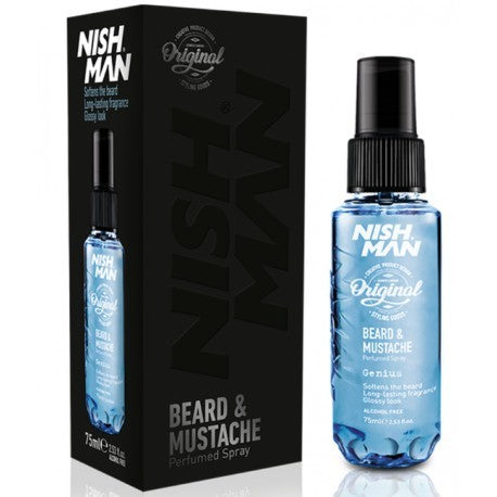 Nish Man Beard Mustache Perfume Spray 75 ml